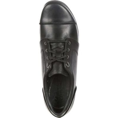 4EurSole Rococo Women's Black Low Wedge Lacer Shoe, , large