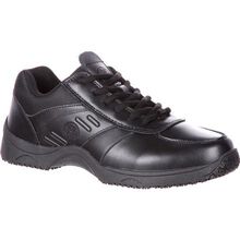 Calzado atlético LoCut resistente a los resbalones con cordones para mujeres SlipGrips Stride