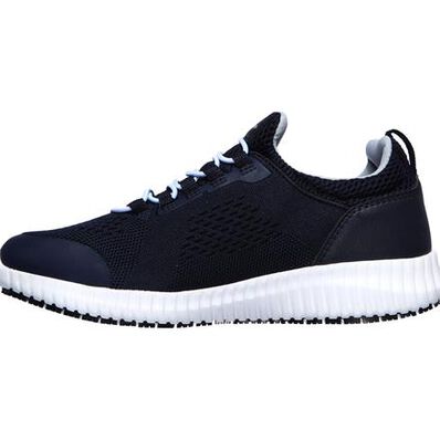 SKECHERS Work Cessnock-Carrboro Women's Slip-Resisting Electrical Hazard Slip-On Athletic Work Shoe, , large