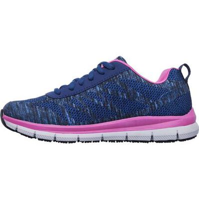 Skechers Work Relaxed Fit Comfort Flex Pro Women's Health Care Slip-Resistant Work Athletic Shoe, , large