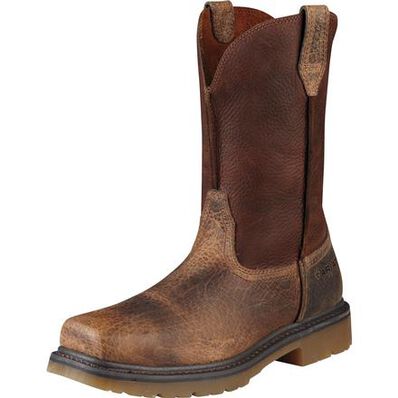 Bota de trabajo Ariat Rambler con punta de acero sin cordones, , large