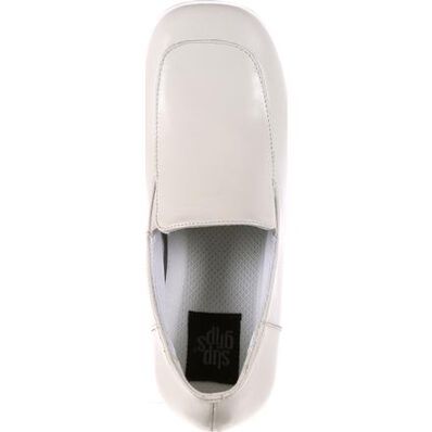 Calzado sin cordones, tacón alto, punta suave, blanco para mujeres SlipGrips, , large Calzado sin cordones, tacón alto, punta suave, blanco para mujeres SlipGrips, , large