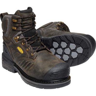 KEEN Utility Philadelphia Men's Carbon-Fiber Toe Electrical Hazard Waterproof Work Boot, , large