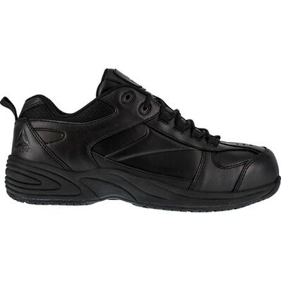 Zapato de trabajo atlético Reebok resistente a los resbalones con punta de material compuesto, , large