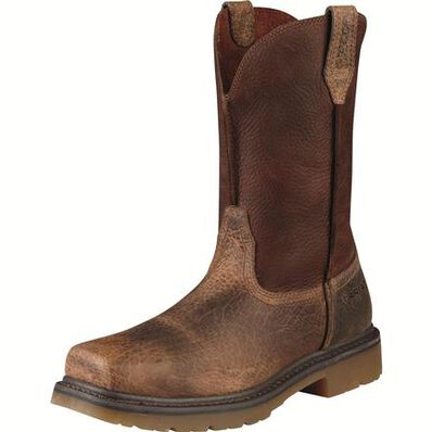 Bota de trabajo Ariat Rambler con punta de acero sin cordones, , large