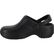 Easy WORKS by Easy Street Time Women's Slip-Resistant Black Slip-on Clog, , large
