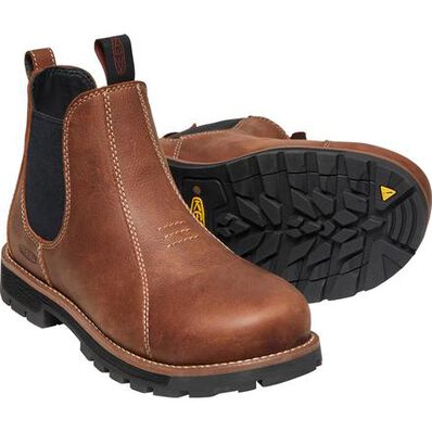 KEEN Utility® Seattle Women's Aluminum Toe Electrical Hazard Romeo Work Boot, , large