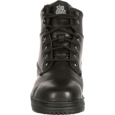 Bota de trabajo Oxford con punta de acero antideslizante de 6 pulgadas SlipGrips, , large