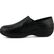 Spring Step Manila Women's Slip-Resistant Black Leather Slip-On Shoe, , large