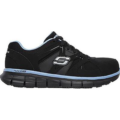 SKECHERS Work Synergy Sandlot Women's Alloy Toe Electrical Hazard Athletic Shoe, , large