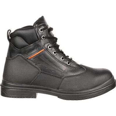 Bota de trabajo con punta de acero e impermeable Genuine Grip Unisex, , large