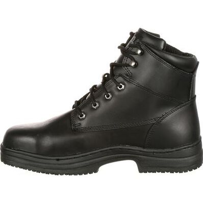 Bota de trabajo Oxford con punta de acero antideslizante de 6 pulgadas SlipGrips, , large