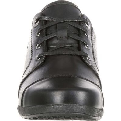 4EurSole Rococo Women's Black Low Wedge Lacer Shoe, , large