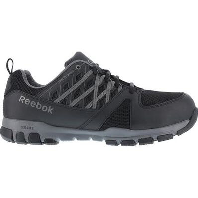 Persona responsable Delegación Canguro Reebok Sublite Men's Static-Dissipative Slip-Resistant Athletic Work Shoe,  RB4015