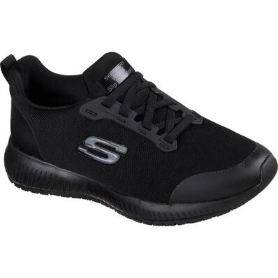 SKECHERS Work Squad Women's Slip Resistant Electrical Hazard Athletic Slip-On Work Shoe, , large