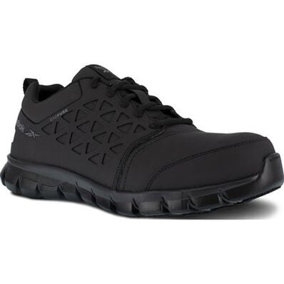 Reebok Sublite Cushion Work Men's Composite Toe Electrical Hazard Athletic Oxford Shoe, , large