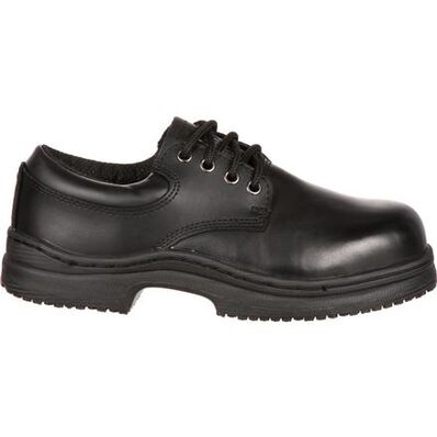 Calzado Oxford con punta de acero antideslizante SlipGrips, , large Calzado Oxford con punta de acero antideslizante SlipGrips, , large
