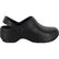 Easy WORKS by Easy Street Time Women's Slip-Resistant Black Slip-on Clog, , large