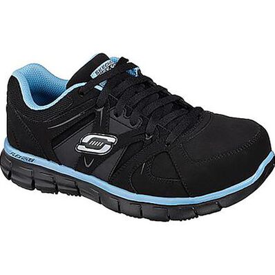SKECHERS Work Synergy Sandlot Women's Alloy Toe Electrical Hazard Athletic Shoe, , large