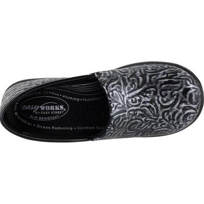 Easy WORKS by Easy Street Laurie Women's Slip-Resistant Slip-on Work Shoe, , large